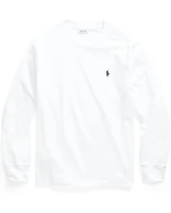 Polo Ralph Lauren Kids Cotton Jersey Long Sleeve Tee (Big Kids) | Shirts & Tops -Elegant Shoe Shop 41ybBwrMfRL. AC SR736920