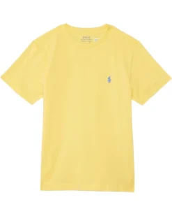 Polo Ralph Lauren Kids Cotton Jersey Crew Neck Tee (Big Kid) | Shirts & Tops