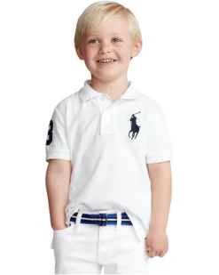 Polo Ralph Lauren Kids Big Pony Cotton Mesh Polo Shirt (Toddler) | Shirts & Tops -Elegant Shoe Shop 51PYTwqTIUL. AC SR736920