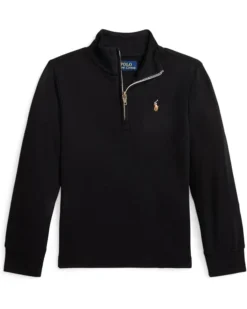 Polo Ralph Lauren Kids Cotton Interlock Quarter-Zip Pullover (Toddler/Little Kids) | Hoodies & Sweatshirts -Elegant Shoe Shop 51ixSjtfQWL. AC SR736920