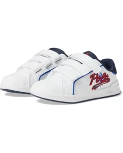 Polo Ralph Lauren Kids Heritage Court III Graphic EZ (Toddler) | Sneakers & Athletic Shoes