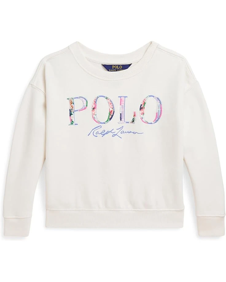 Polo Ralph Lauren Kids Logo Loopback Fleece Boxy Sweatshirt (Toddler/Little Kid) | Hoodies & Sweatshirts 1 Polo Ralph Lauren Kids Logo Loopback Fleece Boxy Sweatshirt (Toddler/Little Kid) | Hoodies & Sweatshirts