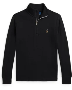 Polo Ralph Lauren Kids Cotton Interlock Quarter-Zip Pullover (Big Kid) | Sweaters 8 Polo Ralph Lauren Kids Cotton Interlock Quarter-Zip Pullover (Big Kid) | Sweaters -Elegant Shoe Shop 613RC4v1ZDL. AC SR736920
