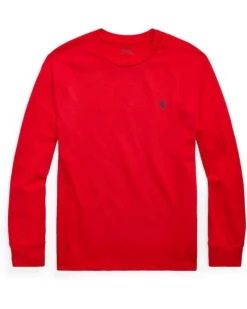 Polo Ralph Lauren Kids Cotton Jersey Long Sleeve Tee (Big Kids) | Shirts & Tops -Elegant Shoe Shop 6152WkHSEHL. AC SR736920