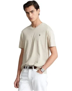 Polo Ralph Lauren Classic Fit V-Neck Tee | Shirts & Tops -Elegant Shoe Shop 617b1alvHxL. AC SR736920