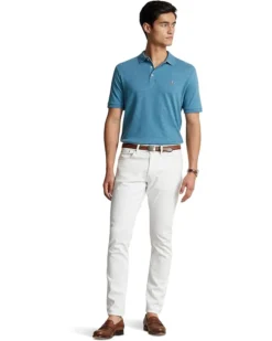 Polo Ralph Lauren Custom Slim Fit Soft Cotton Polo Shirt | Shirts & Tops -Elegant Shoe Shop 619M7FJfNpL. AC SR736920