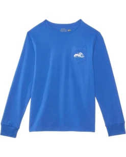 Polo Ralph Lauren Kids Cotton Jersey Long-Sleeve Graphic Tee (Toddler/Little Kid) | Shirts & Tops