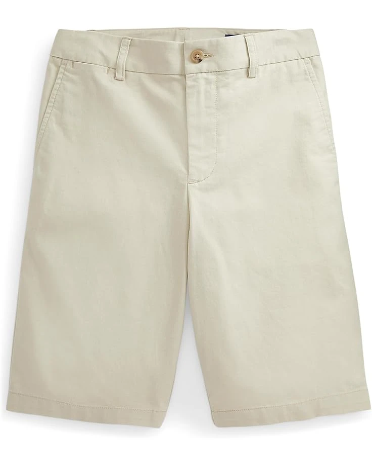 Polo Ralph Lauren Kids 20/1 Stretch Twill Flat Front Shorts (Big Kids) 1 Polo Ralph Lauren Kids 20/1 Stretch Twill Flat Front Shorts (Big Kids)
