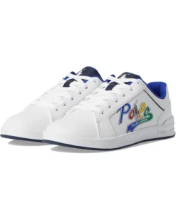 Polo Ralph Lauren Kids Heritage Court IV Graphic (Little Kid) | Sneakers & Athletic Shoes