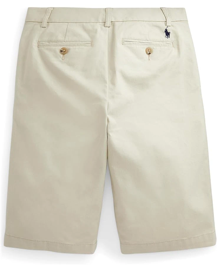 Polo Ralph Lauren Kids 20/1 Stretch Twill Flat Front Shorts (Big Kids) 2 Polo Ralph Lauren Kids 20/1 Stretch Twill Flat Front Shorts (Big Kids) - Image 2