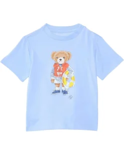 Polo Ralph Lauren Kids Polo Bear Cotton Jersey Tee (Infant) | Shirts & Tops -Elegant Shoe Shop 61NzOmeG0cL. AC SR736920
