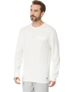 Polo Ralph Lauren Embossed Thermal Long Sleeve Crew Shirt | Sleepwear