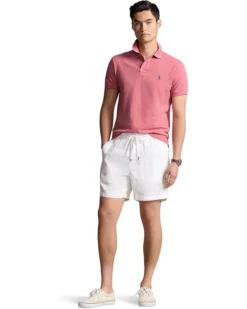 Polo Ralph Lauren Custom Slim Fit Mesh Polo Shirt | Shirts & Tops -Elegant Shoe Shop 61dVxB43n5L. AC SR736920