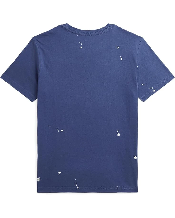 Polo Ralph Lauren Kids Big Pony Paint-Splatter-Print Cotton Tee (Big Kid) | Shirts & Tops 2 Polo Ralph Lauren Kids Big Pony Paint-Splatter-Print Cotton Tee (Big Kid) | Shirts & Tops - Image 2