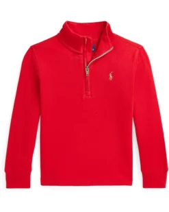 Polo Ralph Lauren Kids Cotton Interlock Quarter-Zip Pullover (Toddler/Little Kids) | Hoodies & Sweatshirts -Elegant Shoe Shop 61fN6ra KRL. AC SR736920