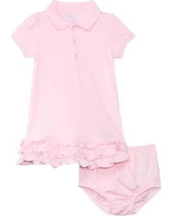Polo Ralph Lauren Kids Ruffled Cotton Polo Dress & Bloomer (Toddler) | Dresses -Elegant Shoe Shop 61kL2wDz7JL. AC SR736920
