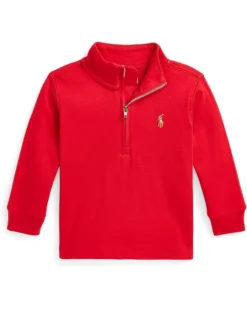 Polo Ralph Lauren Kids Cotton Interlock Quarter-Zip Pullover (Infant) | Sweaters -Elegant Shoe Shop 61wcV8lN25L. AC SR736920