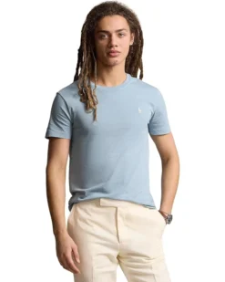 Polo Ralph Lauren Classic Fit Jersey Crew Neck T-Shirt | Shirts & Tops -Elegant Shoe Shop 712TzKlxczL. AC SR736920