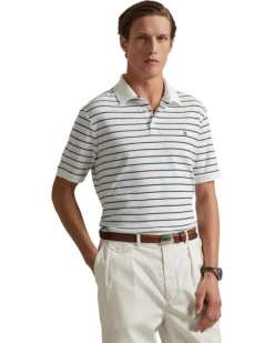 Polo Ralph Lauren Classic Fit Striped Soft Cotton Polo | Shirts & Tops -Elegant Shoe Shop 712j62VwbeL. AC SR736920