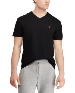 Polo Ralph Lauren Classic Fit V-Neck T-Shirt | Shirts & Tops -Elegant Shoe Shop 713X3O8Aw3L. AC SR736920