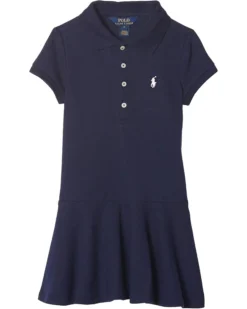 Polo Ralph Lauren Kids Short Sleeve Polo Dress (Little Kids) | Dresses -Elegant Shoe Shop 717 5Sw5xfL. AC SR736920