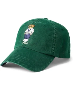 Polo Ralph Lauren Classic Cotton New Bond Chino Novelty Bear | Hats