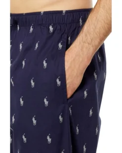 Polo Ralph Lauren All Over Pony Player Woven Sleep Pants | Sleepwear -Elegant Shoe Shop 71GJwRnkKeL. AC SR736920