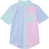 Polo Ralph Lauren Kids Striped Cotton Seersucker Fun Shirt (Big Kid) | Shirts & Tops