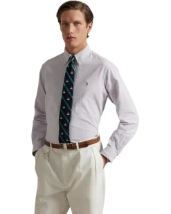 Polo Ralph Lauren Classic Fit Striped Oxford Shirt | Shirts & Tops -Elegant Shoe Shop 71GoqEf9ewL. AC SR736920
