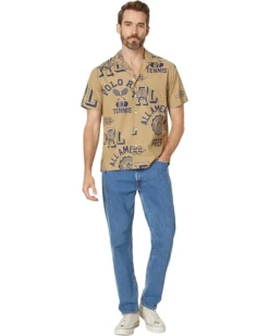 Polo Ralph Lauren Classic Fit Cotton-Linen Camp Shirt | Shirts & Tops -Elegant Shoe Shop 71HZrSzr0yL. AC SR736920