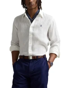 Polo Ralph Lauren Long Sleeve Linen - Classic | Shirts & Tops