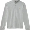 Polo Ralph Lauren Kids Cotton Interlock Quarter-Zip Pullover (Big Kid) | Sweaters