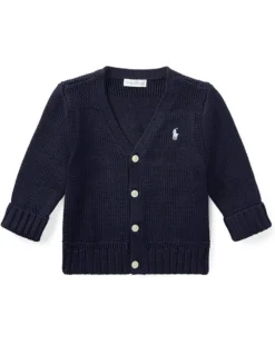 Polo Ralph Lauren Kids Combed Cotton V-Neck Cardigan (Infant) | Sweaters -Elegant Shoe Shop 71KXuthaFPL. AC SR736920