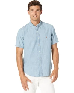 Polo Ralph Lauren Classic Fit Chambray Shirt | Shirts & Tops -Elegant Shoe Shop 71MNJdZimUS. AC SR736920