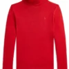 Polo Ralph Lauren Kids Ribbed Cotton-Modal Turtleneck (Big Kid) | Shirts & Tops