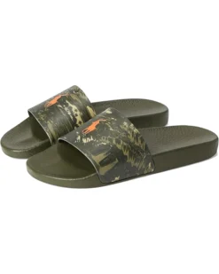 Polo Ralph Lauren Scenic-Print Floral Slide | Slippers