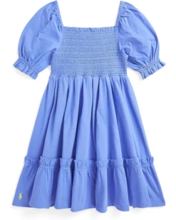 Polo Ralph Lauren Kids Smocked Cotton Jersey Dress (Toddler/Little Kid) | Dresses 5 Polo Ralph Lauren Kids Smocked Cotton Jersey Dress (Toddler/Little Kid) | Dresses -Elegant Shoe Shop 71Ua CSXdgL. AC SR736920