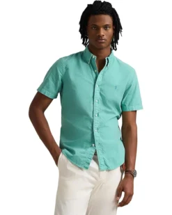 Polo Ralph Lauren Classic Fit Garment-Dyed Oxford Shirt | Shirts & Tops -Elegant Shoe Shop 71V5eCZkz6L. AC SR736920