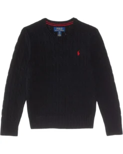 Polo Ralph Lauren Kids Cable-Knit Cotton Sweater (Big Kids) | Sweaters