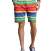 Polo Ralph Lauren 8.5-Inch Striped Spa Terry Shorts