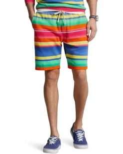 Polo Ralph Lauren 8.5-Inch Striped Spa Terry Shorts