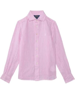 Polo Ralph Lauren Kids Striped Linen Shirt (Big Kid) | Shirts & Tops -Elegant Shoe Shop 71YliKIhQwL. AC SR736920