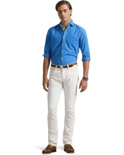Polo Ralph Lauren Long Sleeve Garmet Dyed Oxford - Classic | Shirts & Tops -Elegant Shoe Shop 71YuzT 6CvL. AC SR736920