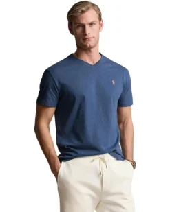 Polo Ralph Lauren Classic Fit Jersey V-Neck T-Shirt | Shirts & Tops -Elegant Shoe Shop 71ZhzSZQ7SL. AC SR736920