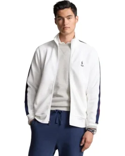 Polo Ralph Lauren Double-Knit Mesh Track Jacket | Coats & Outerwear -Elegant Shoe Shop 71apn7ilMjL. AC SR736920
