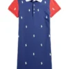 Polo Ralph Lauren Kids Polo Pony Cotton Mesh Polo Dress (Big Kids) | Dresses