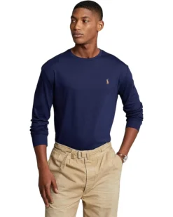 Polo Ralph Lauren Classic Fit Soft Touch Long-Sleeve Tee | Shirts & Tops -Elegant Shoe Shop 71bonRLsmL. AC SR736920