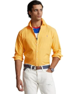 Polo Ralph Lauren Classic Fit Garment-Dyed Oxford Shirt | Shirts & Tops -Elegant Shoe Shop 71d5dZRqLuL. AC SR736920