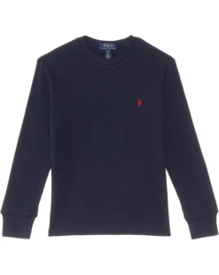 Polo Ralph Lauren Kids Waffle-Knit Cotton Long Sleeve Tee (Big Kids) | Shirts & Tops 5 Polo Ralph Lauren Kids Waffle-Knit Cotton Long Sleeve Tee (Big Kids) | Shirts & Tops -Elegant Shoe Shop 71dnelNIBlL. AC SR736920