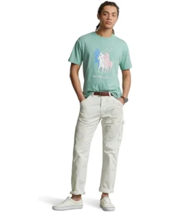 Polo Ralph Lauren Classic Fit Big Pony Jersey T-Shirt | Shirts & Tops -Elegant Shoe Shop 71eMK2ptnpL. AC SR736920